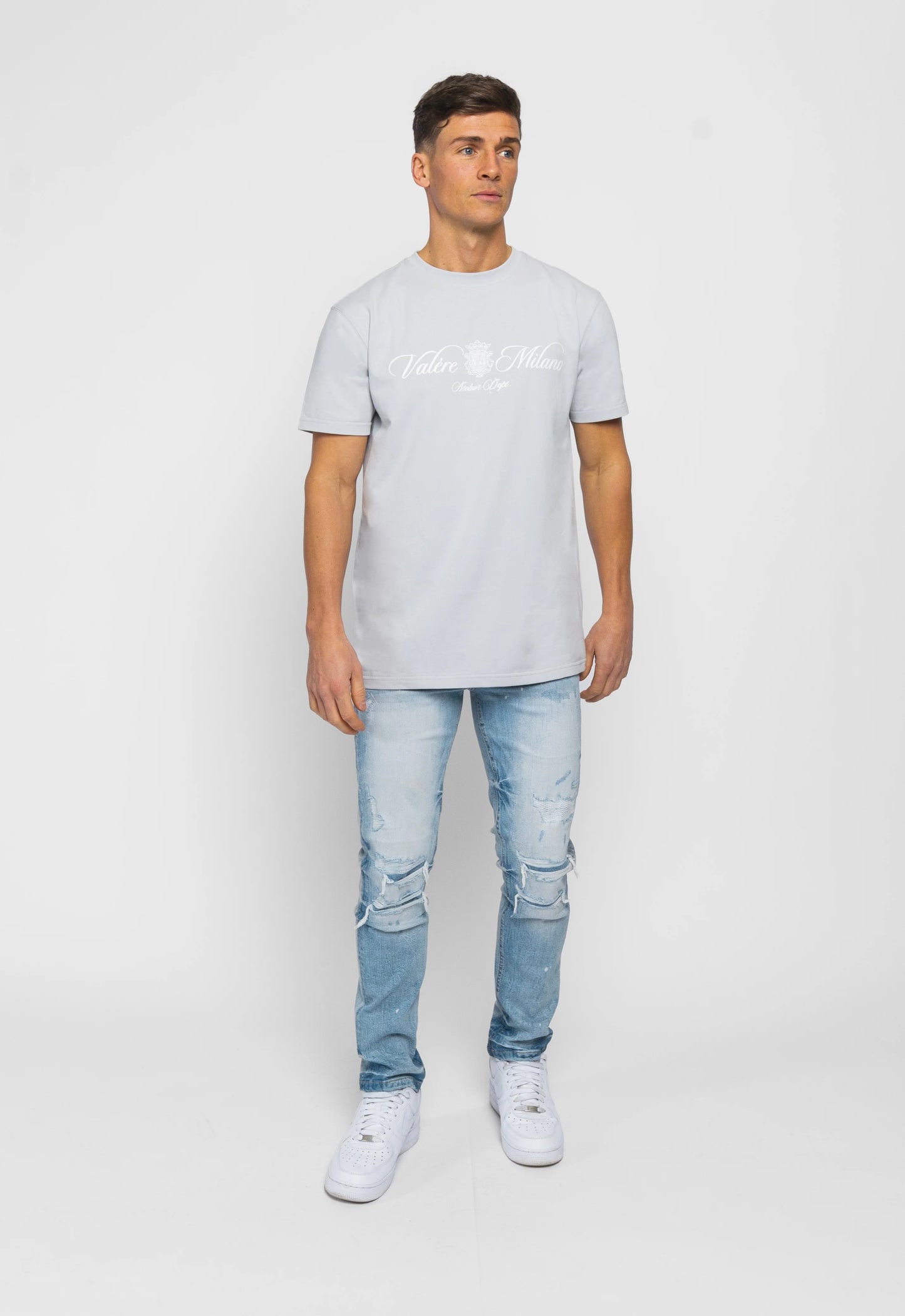 Valere Milano Devaro T-Shirt Grey