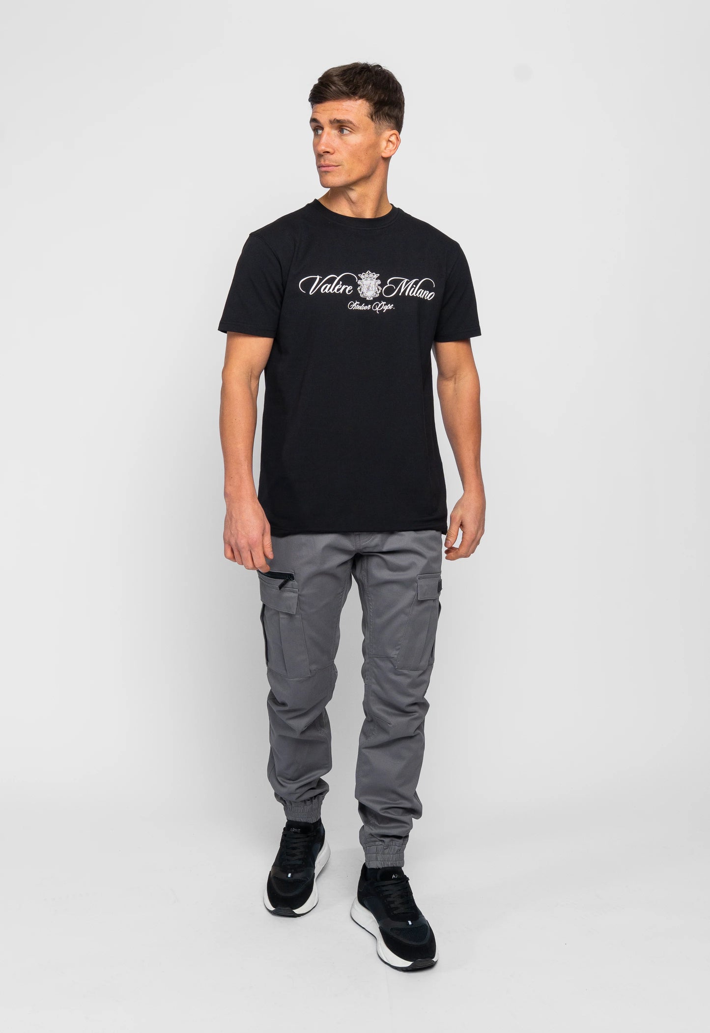 Valere Milano Devaro T-Shirt Black