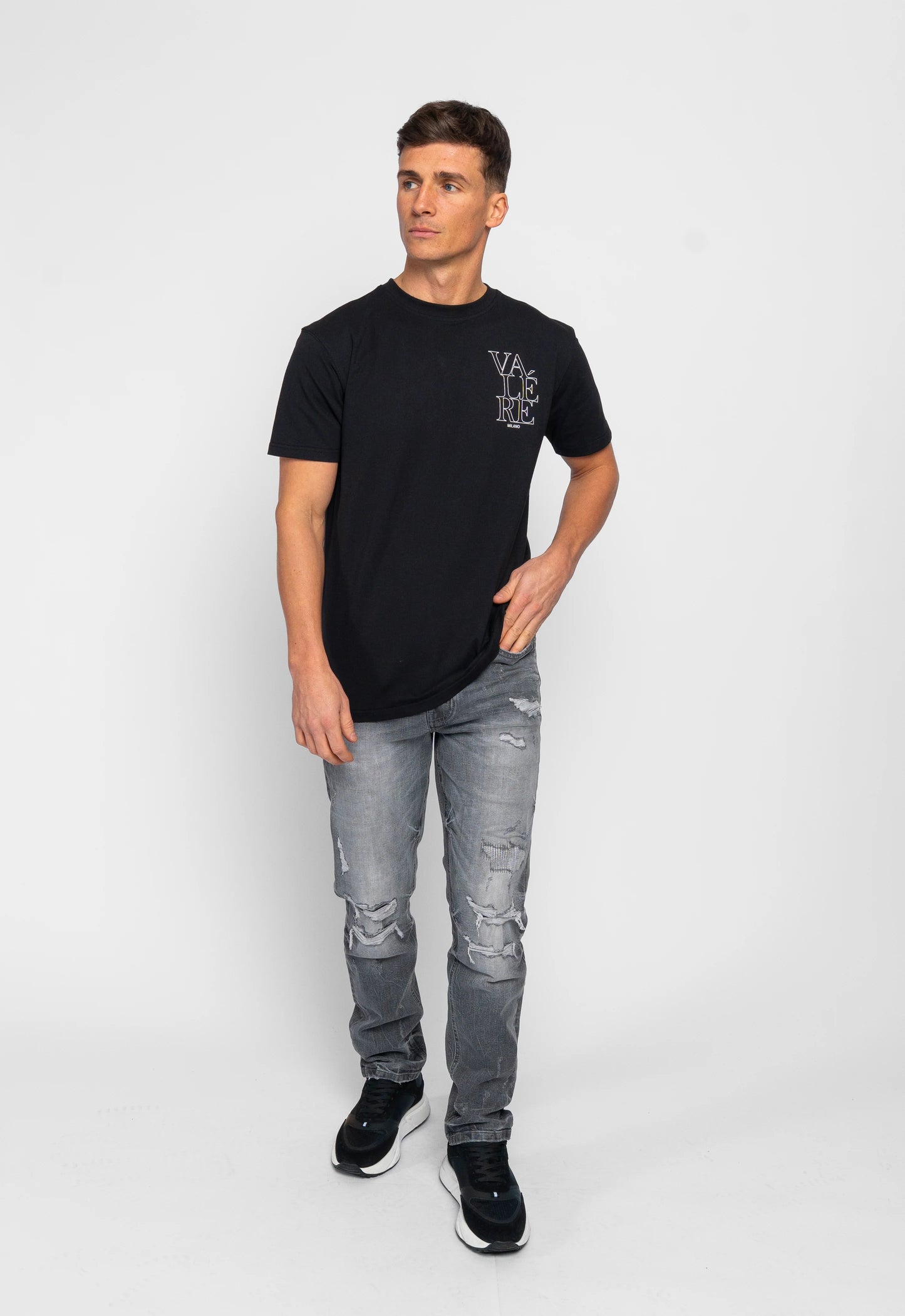 Valere Milano Capanne T-Shirt Black