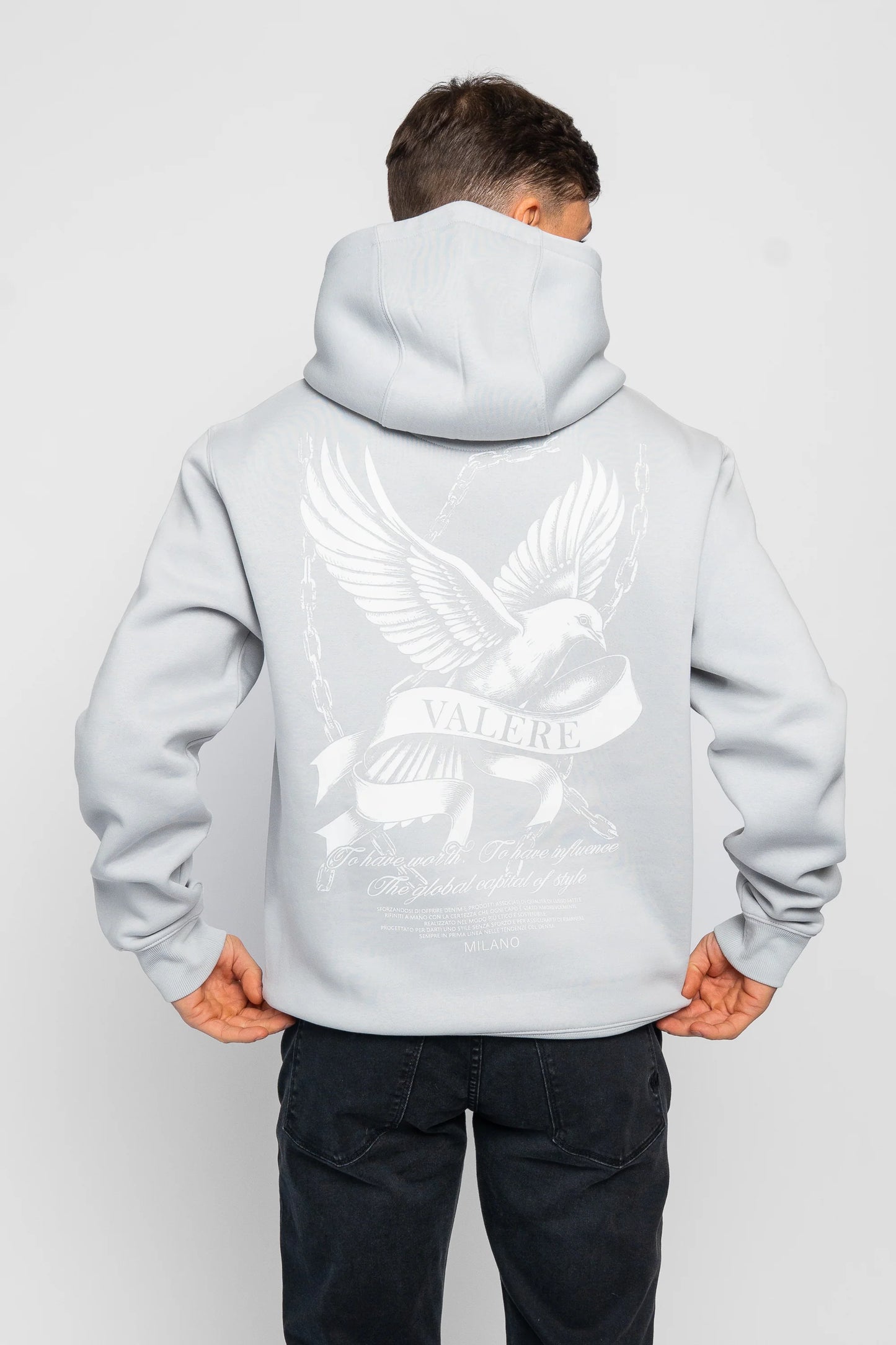 Valere Milano Monviso Hoodie Grey