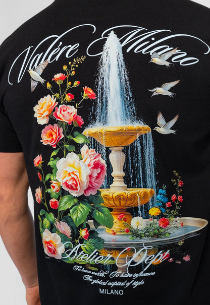 Valere Milano Tanaro T-Shirt Black