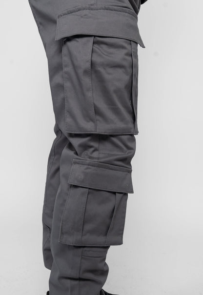 Valere Milano Carrico Cargo Pants Charcoal