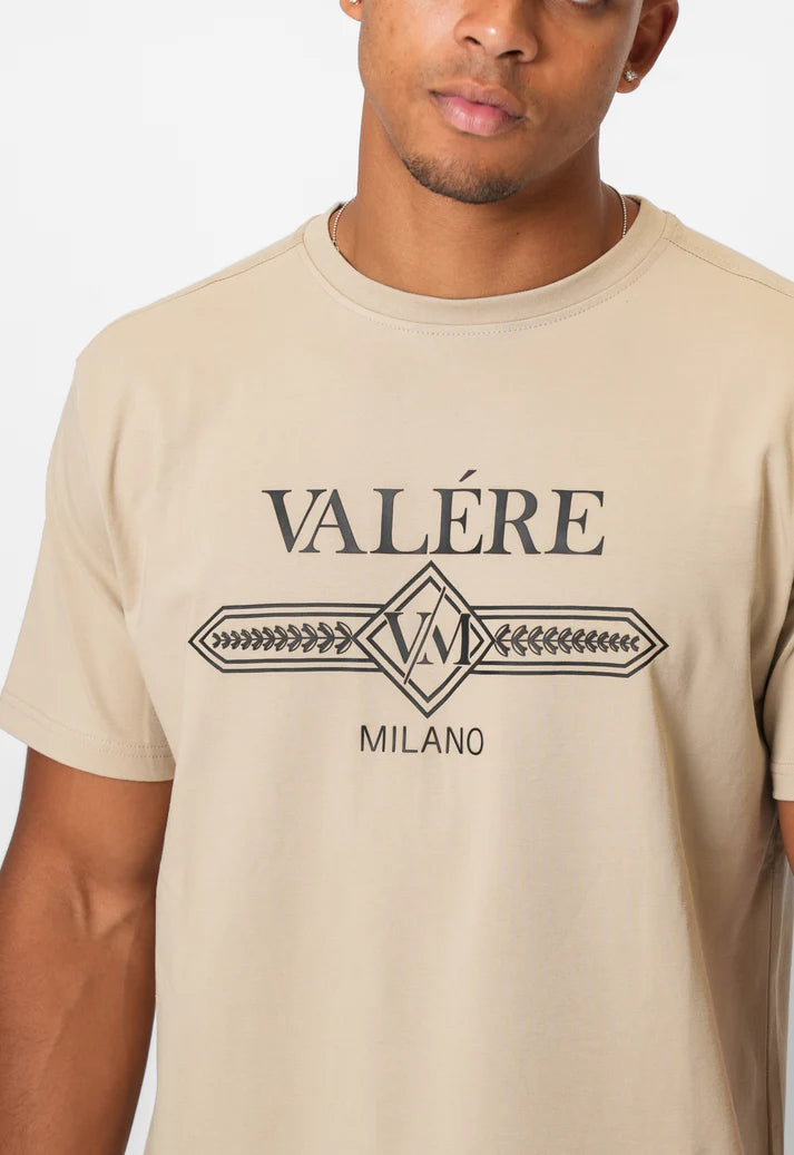 Valere Milano Cavasso T-Shirt Stone