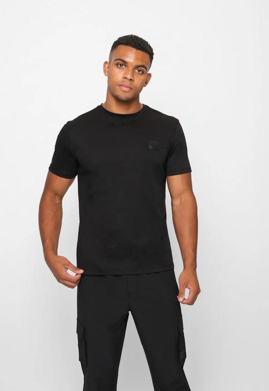Valere Milano Mercerised T-Shirt Black
