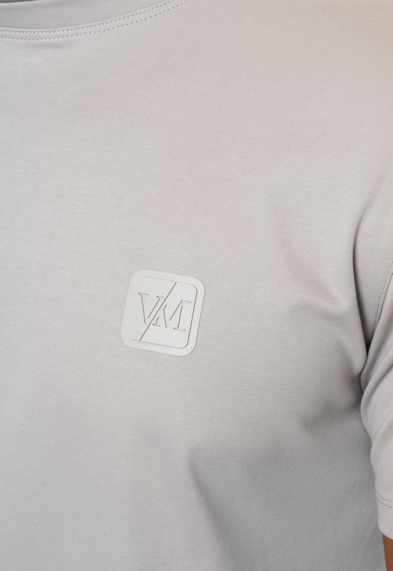 Valere Milano Mercerised T-Shirt Grey