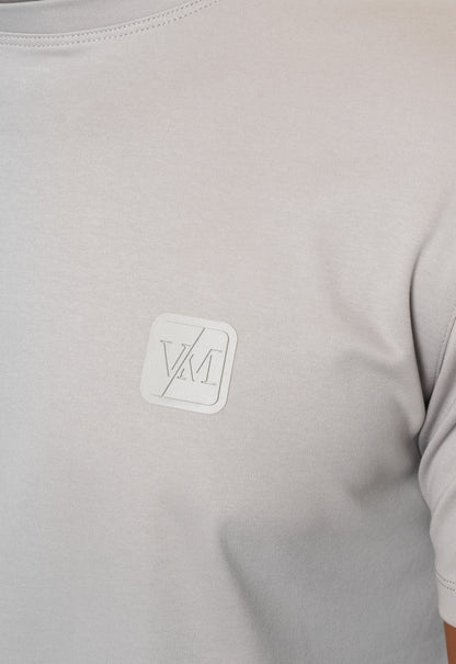 Valere Milano Mercerised T-Shirt Grey
