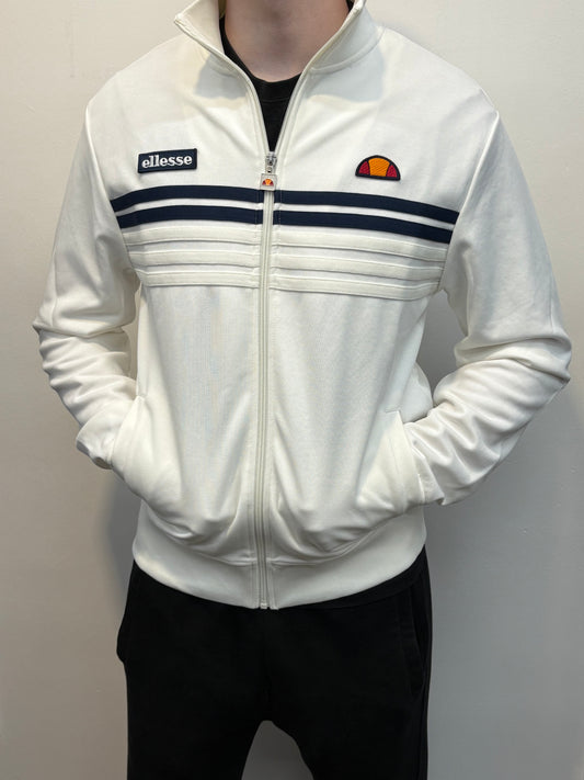 Ellesse Vicenza Track Jacket Off White