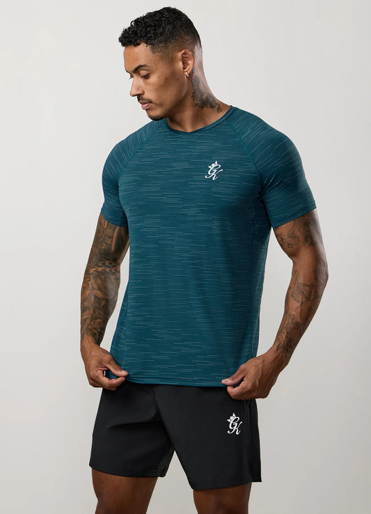 Gym King Energy Grindle T-Shirt Dark Teal Grindle
