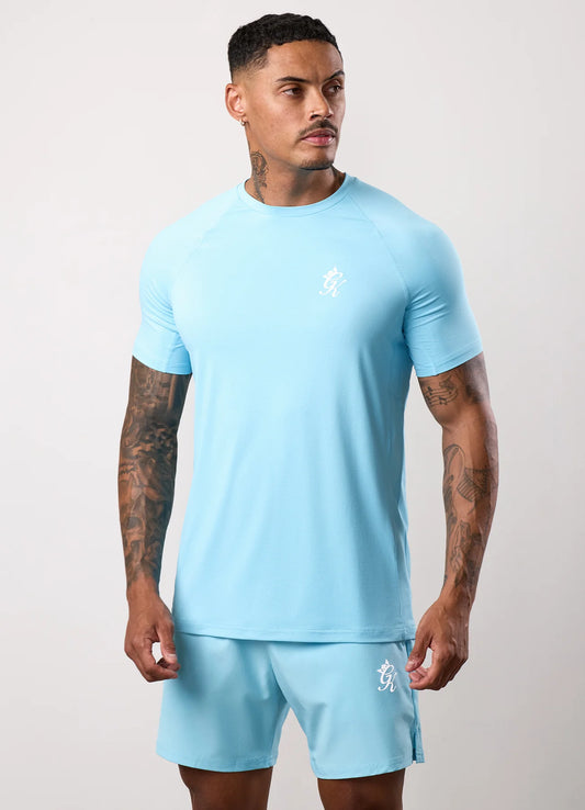 Gym King Energy T-Shirt Ibiza Blue