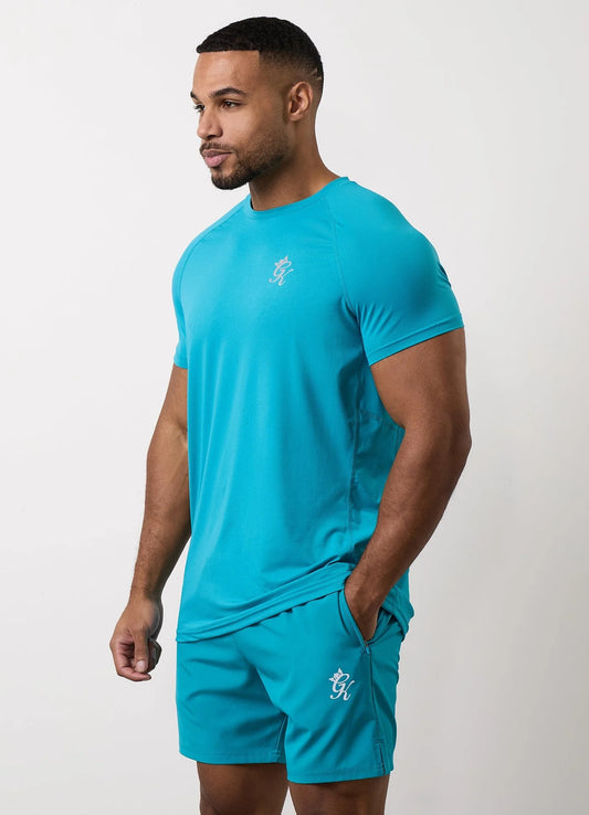 Gym King Energy T-Shirt Ocean Teal