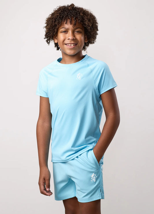 Gym King Junior Energy T-Shirt Ibiza Blue