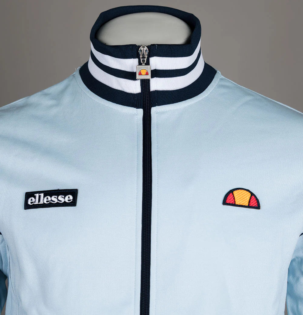 Ellesse Milan Track Top Light Blue/Navy