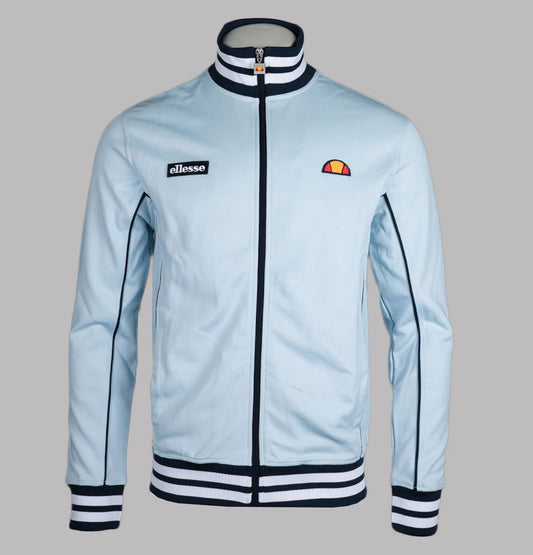 Ellesse Milan Track Top Light Blue/Navy