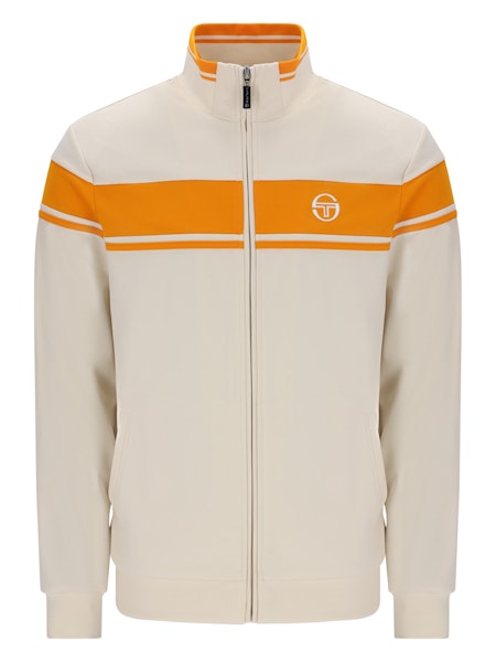Sergio Tacchini Damarindo Track Top Sandshell/Orange Pepper