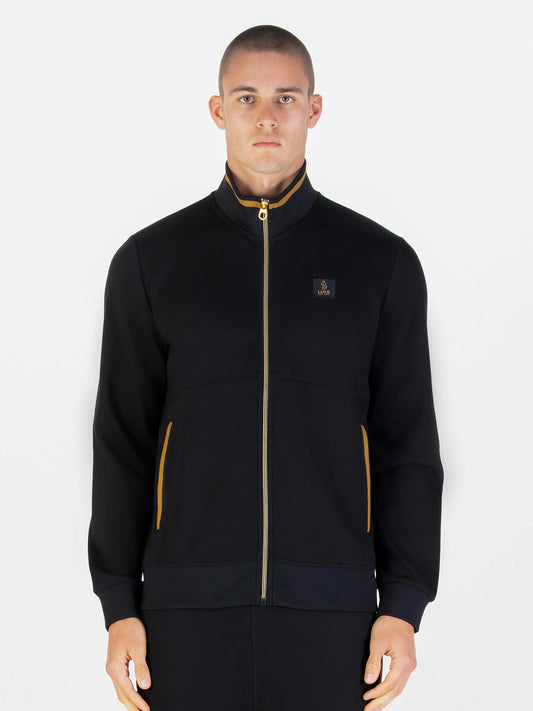 Luke 1977 Makati Funnel Sweatshirt Black Gold