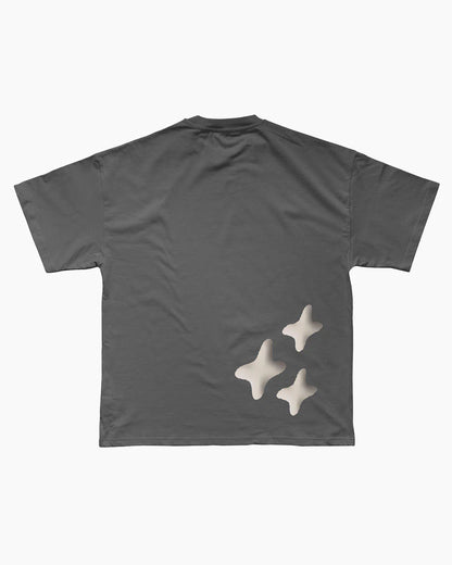 Miracles Puff T-Shirt Gun Metal