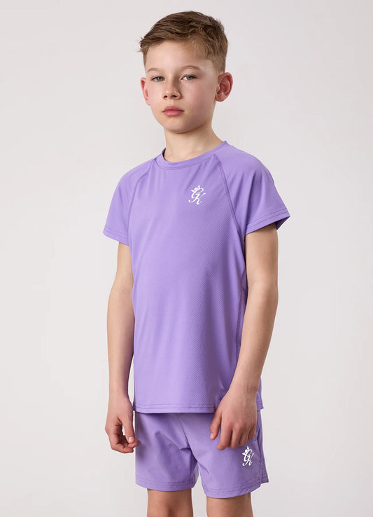 Gym King Junior Energy T-Shirt Violet
