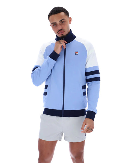 FILA Founder 2 Jacket Vista Blue/Fila Navy/White