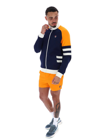 FILA Founder 2 Jacket Fila Navy/Gardenia/Bright Marigold