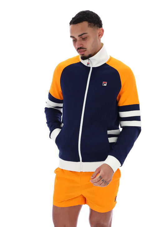 FILA Founder 2 Jacket Fila Navy/Gardenia/Bright Marigold