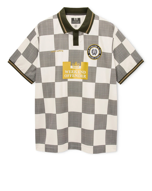 Weekend Offender Assi Football Shirt Black Forest Green