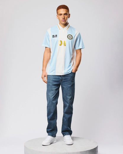 Weekend Offender Moulay Football Shirt Sky