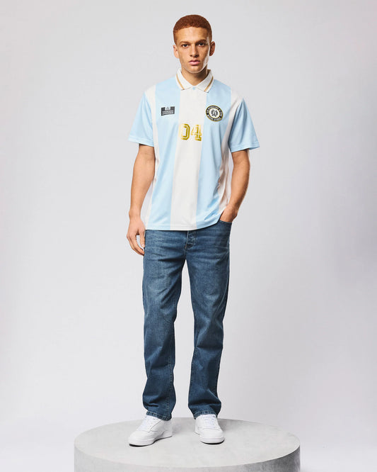 Weekend Offender Moulay Football Shirt Sky