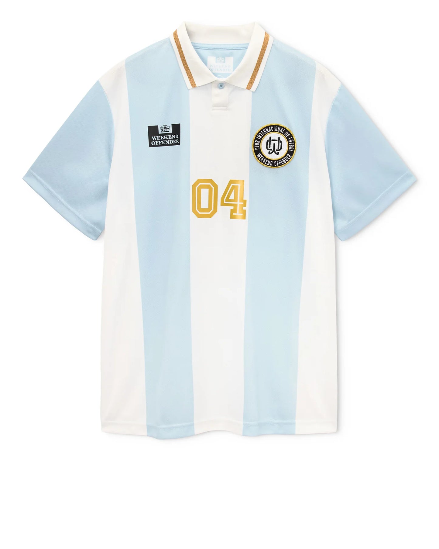 Weekend Offender Moulay Football Shirt Sky