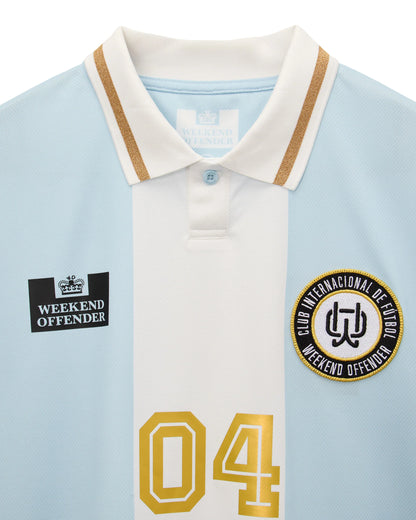 Weekend Offender Moulay Football Shirt Sky