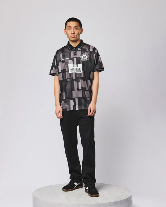 Weekend Offender Kiffan Football Shirt Black
