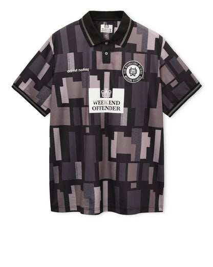 Weekend Offender Kiffan Football Shirt Black