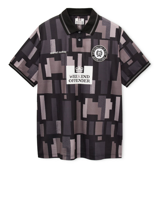 Weekend Offender Kiffan Football Shirt Black