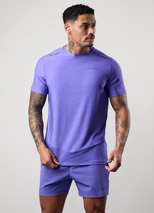 Gym King Fusion Hybrid T-Shirt Grape