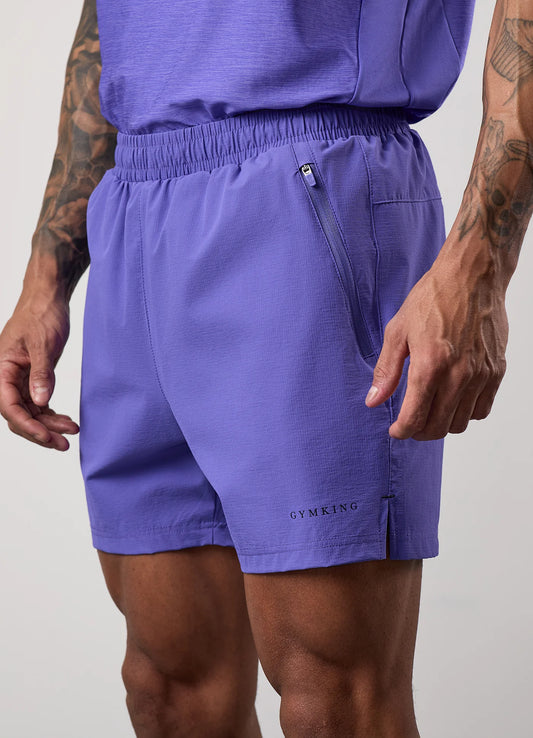 Gym King Fusion Hybrid 5" Short Grape