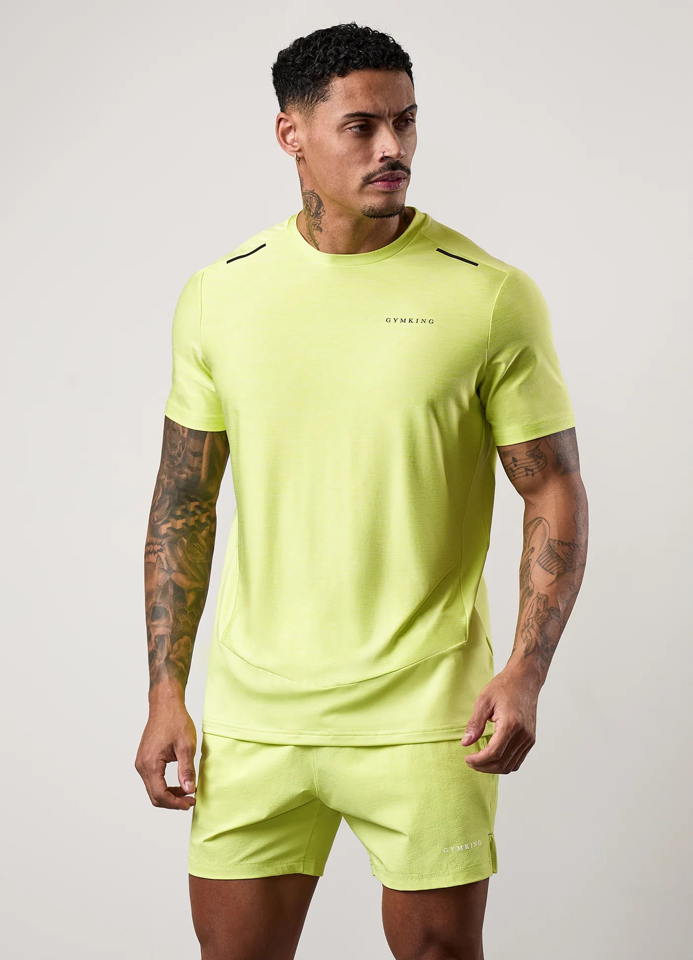 Gym King Fusion Hybrid T-Shirt Sherbet Lime