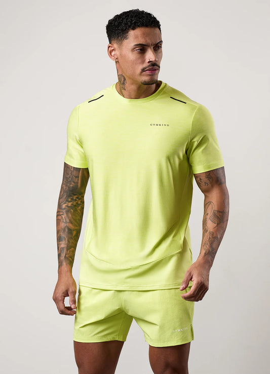 Gym King Fusion Hybrid T-Shirt Sherbet Lime