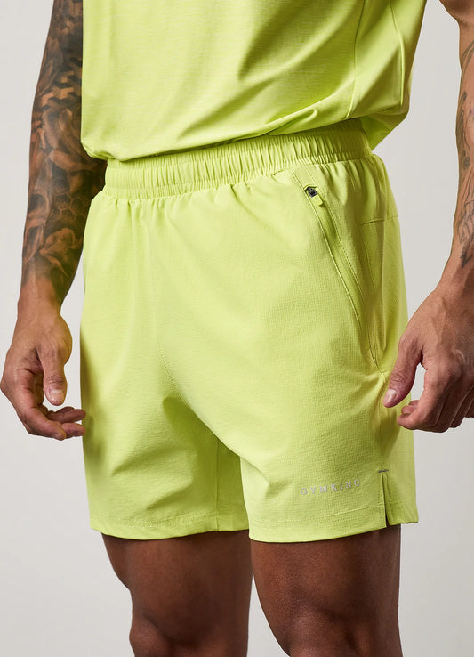 Gym King Fusion Hybrid 5" Short Sherbet Lime