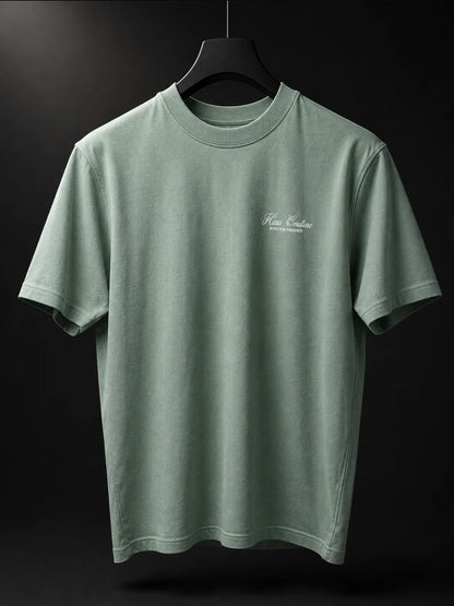 Haus Couture Signature T-Shirt Green Millieu