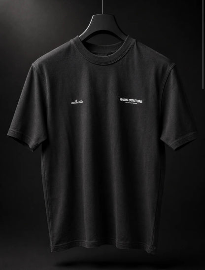 Haus Couture Block T-Shirt Black