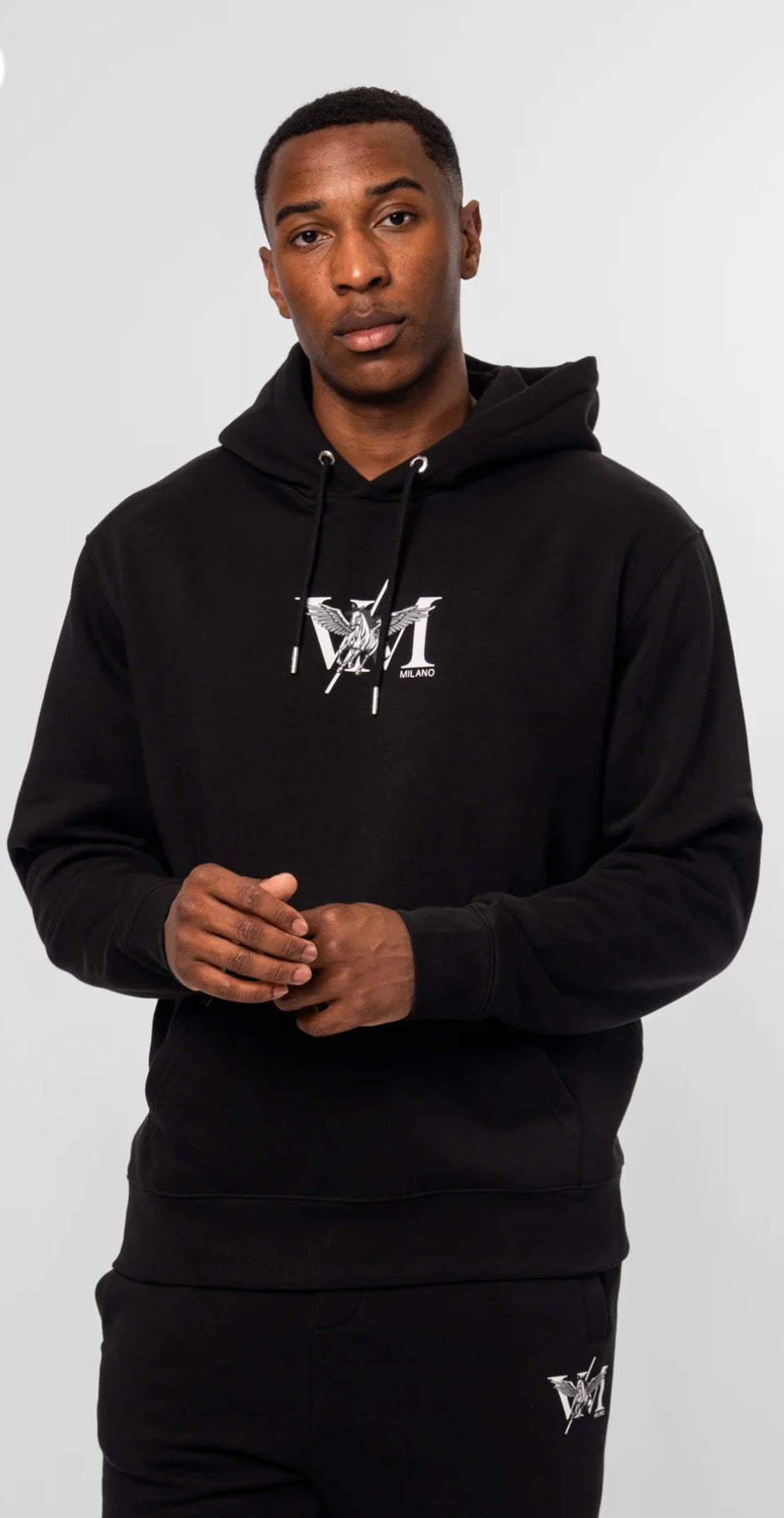 Valére Milano Pisanino Hoodie Black