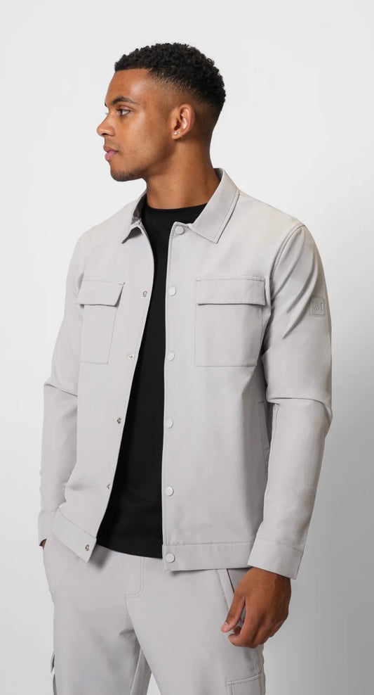 Valére Milano Luxe Overshirt Grey