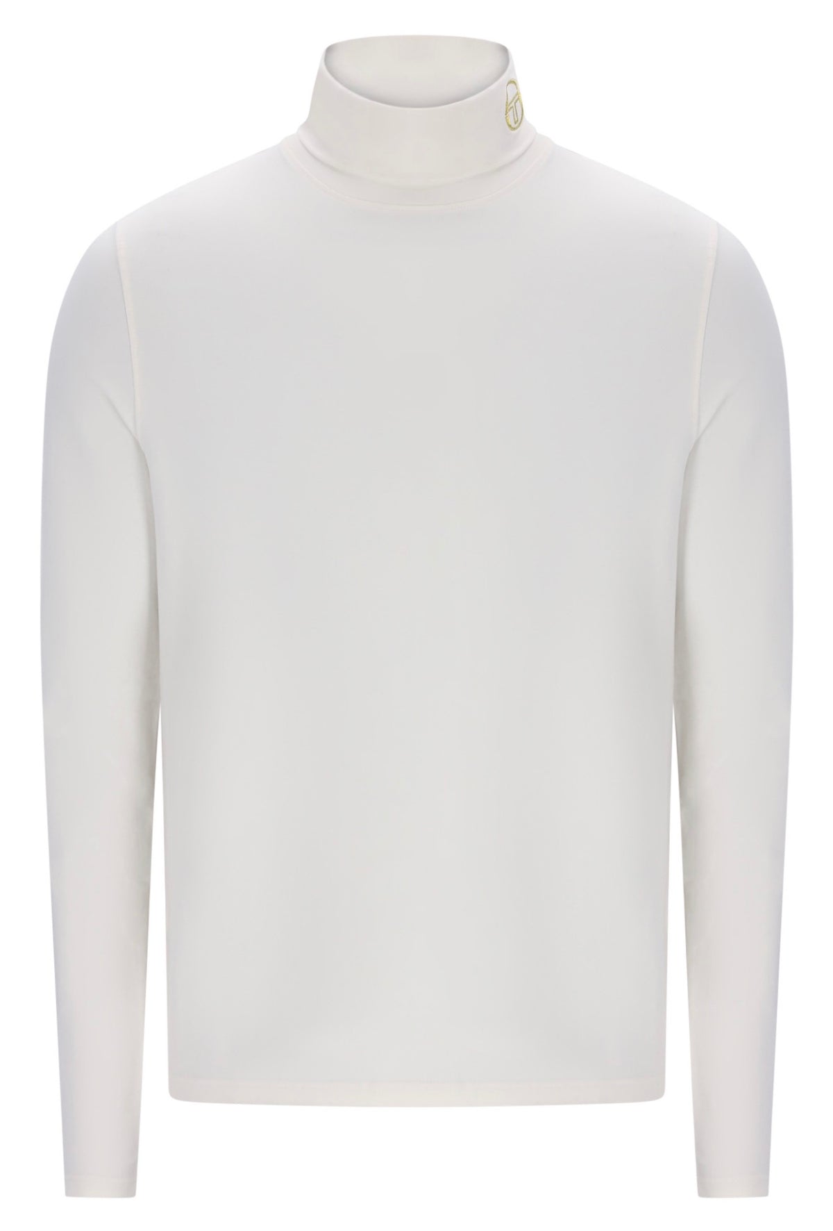 Sergio Tacchini Edward Roll Neck Jumper Gardenia/Gold Lurex