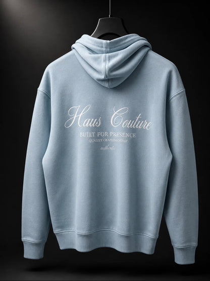 Haus Couture Signature Hood Chambray Blue