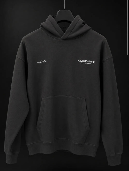 Haus Couture Signature Hood Black