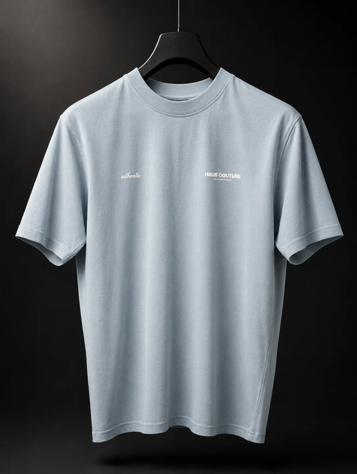 Haus Couture Block T-Shirt Chambray Blue