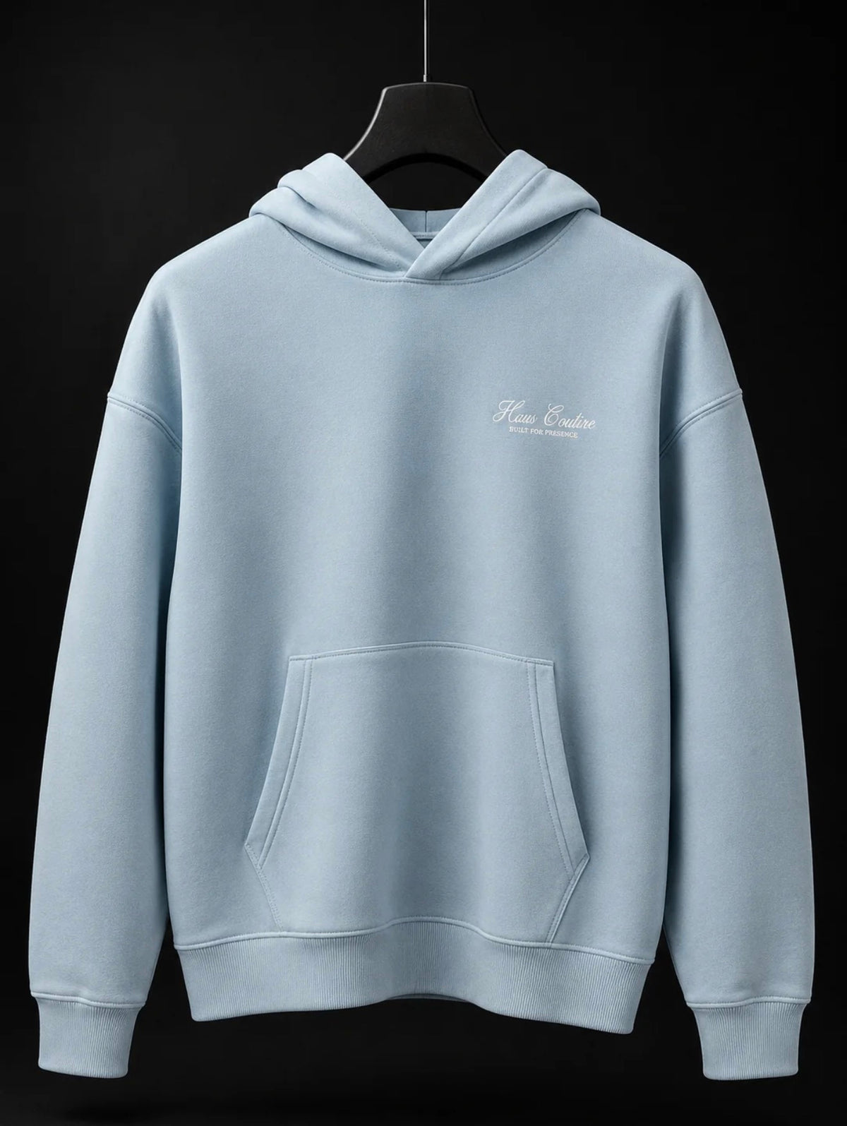 Haus Couture Signature Hood Chambray Blue