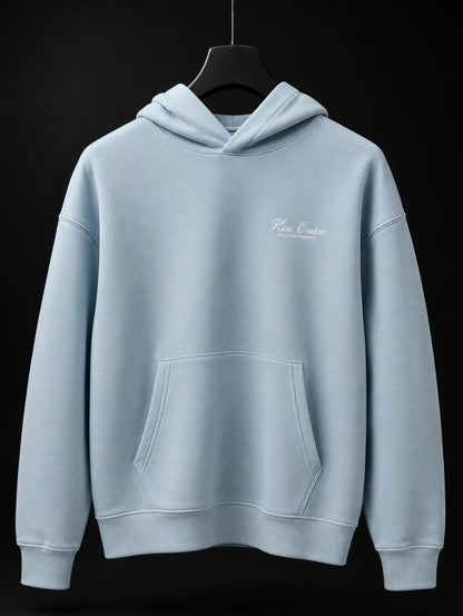 Haus Couture Signature Hood Chambray Blue