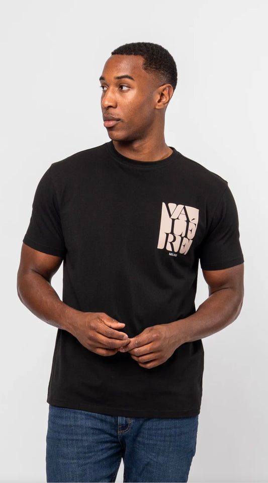 Valére Milano Linas T-Shirt Black
