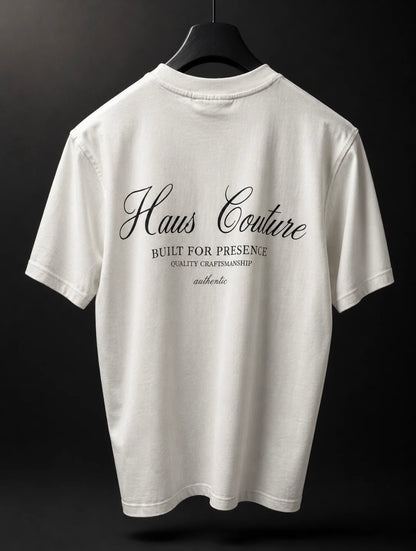 Haus Couture Signature T-Shirt White