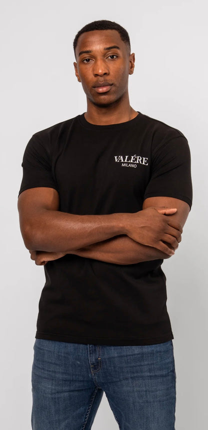 Valére Milano Greco T-Shirt Black
